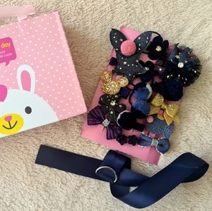 Hair Clips & Elastic Bands Gift Box